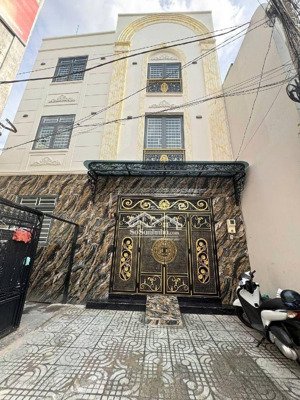 biệt thự mini ngay sát mặt tiền đường tân hương số 2/ phạm quý thích nhà đúc 4 tấm mới 100% hẻm 10m