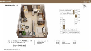 độc quyền quỹ căn 1pn, tại long biên central. giá đợt 1. full ưu đãi. lh 