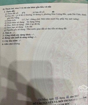 bán đất trung tâm hải châu, mặt tiền 30/4, 236m², xây 9 tầng, tiềm năng đầu tư lớn, giá tốt