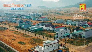 bán đất nền tái định cư trong lòng kcn vip bình định, 150m2, 7,5x20m, mặt tiền đường nhựa 16m