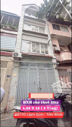 siêu phẩm 4 lầu ngay sân bay, hẻm 6m lam sơn, tân bình giá tốt