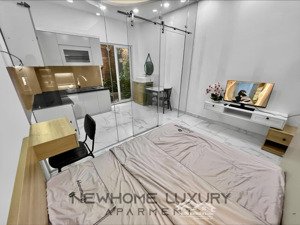 cho thuê căn hộ dịch vụ mini 1 phòng ngủ có sân vườn ở phú nhuận