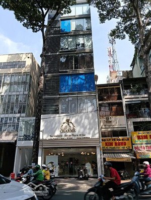 cực tốt! bán nhà mặt tiền khánh hội f5 quận 4 - dt 6x16m hầm 6 tầng có hđt 130 triệu chỉ 45 tỷ gấp