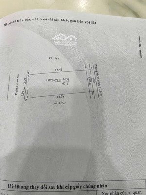 đất tương bình hiệp đường nhựa thông thoáng giá chỉ 1ti3 diện tích 4,8x14