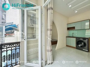 cho thuê căn hộ tách bếp, diện tích rộng, có ban công, mới 100% ngay chợ bà chiểu - cho nuôi pet