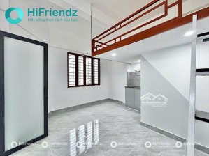 cho thuê phòng có gác, nhà mới 100% - ngay khu ẩm thực bùi đình tuý - giá hạt dẻ, gác cao, sạch sẽ
