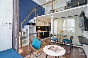 chính chủ cho thuê căn hộ duplex xịn sò full tiện nghi ngay ngã tư hàng xanh gần quận 1