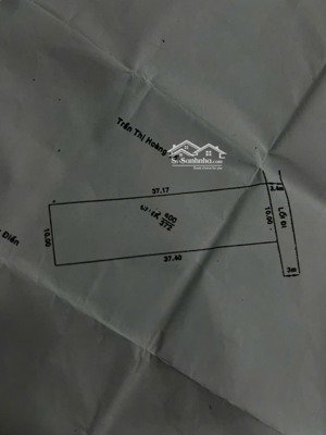 đất hiệp thành xây biệt thự 372m2 thổ cư 100m2 đường nhựa 5m, cách nguyễn đức thuận vào 100m giá êm