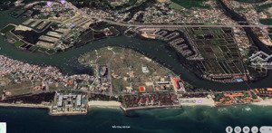 đất 2mt đường biển âu cơ - tản đà. cách bãi biển chỉ vài bước chân