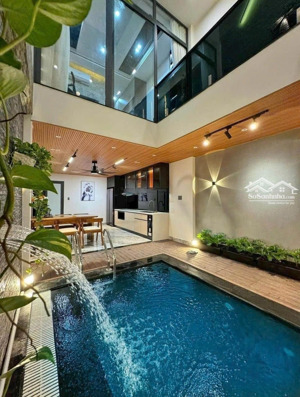 chủ cần bán gấp nhà đẹp hồ bơi hoà cường, đn