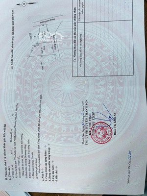 full thổ cư lô góc vàng mặt đường hồ chí minh tinh nhuệ, thanh sơn, phú thọ