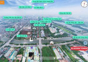 duy nhất bluegem tứ hiệp 60tr/m2 3 ngủ 98m2 view trung tâm thành phố siêu đẹp