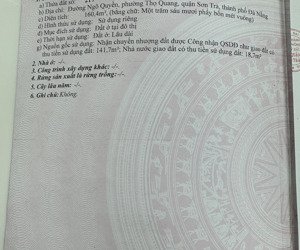 bán đất ngô quyền 160 m2 ngang 8m, đông nam ngay ngã tư sầm uất đẹp rẻ