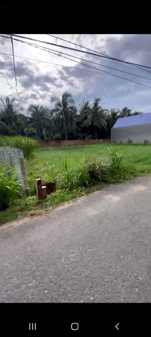 đất thổ cư 6,4x19,5m mặt tiền đường nhựa trần văn ưng, chợ gạo, tiền giang. có sổ hồng, 340tr bớt