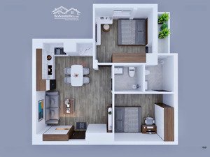 bán cc nam trung yên,dt 55m2, 2pn + 1wc, phạm hùng, cầu giấy, hn