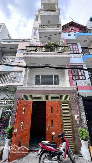khu phân lô nhà cao tầng hẻm xe hơi thông, lê văn thọ , p9 dt: 62m2 giá 7 tỷ 8 kết cấu 4 tầng