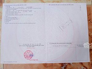 chính chủ cần bán lô đẹp sạch nguyễn quang diêu, hòa xuân, đà nẵng
