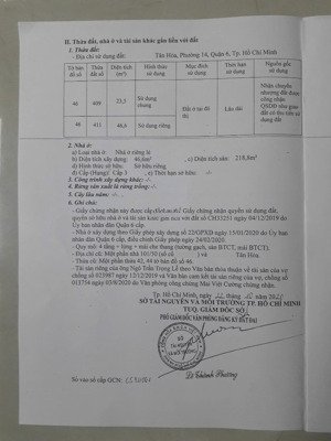 bán nhà 2 mặt tiền tân hóa, p. 14, q. 6 giá 10.65 tỷ