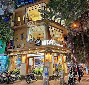 siêu phẩm cho thuê mặt bằng kinh doanh phố huế, dt 103m2 x 3t, mặt tiền lô góc 30m, giá thuê 157tr