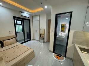 khai trương ccmn 25-30m2 xịn sò. full nội thất ban công, máy giặt riêng tại hồ ba mẫu