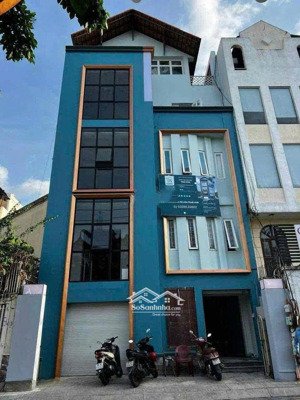 cho thuê nhà mặt tiền trần quý khoách phường tân định, quận 1 diện tích 104m2 trệt 4 lầu giá 115tr