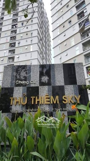 cho thuê căn hộ 2pn thủ thiêm sky, 188/1 nguyễn văn hường, thảo điền, quận 2
