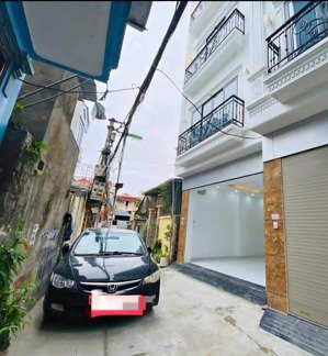 bán nhà mặt ngõ liên mạc, ô tô tránh nhau - 37m 4 tầng lô gócngõ thông, ô tô 7 chỗ tránh xe
