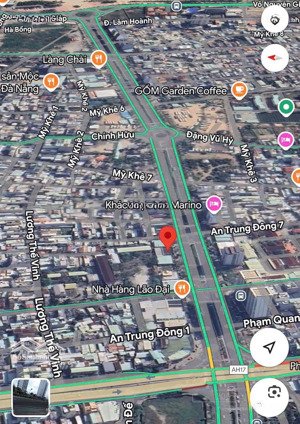 bán lô đất 400m2 mặt tiền võ văn kiệt, sơn trà, đà nẵng, quy hoạch 17 tầng, vị trí kim cương