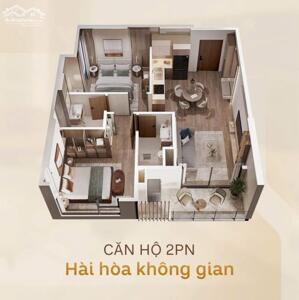 Quỹ căn Masteri Vinhomes Ocean Park 2 chỉ từ 3.6tỷ căn 60m2 - 2PN 2WC