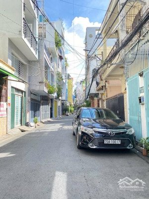 nhà đẹp - mặt tiền kinh doanh hẻm thông 8m - trường sa - phú nhuận ~ 90m2 - giá 22.xtỷ - cho thuê 5