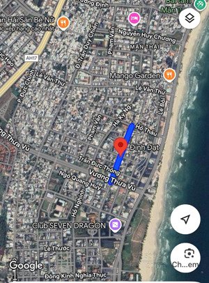 bán nhà mặt tiền đinh đạt, cách biển chỉ có 300m