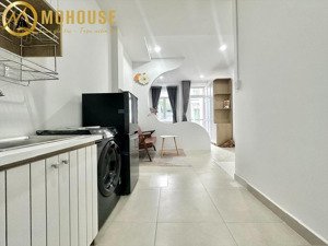 cho thuê căn hộ mini đào duy từ 40m2 balcony full nội thất gần cầu kiệu