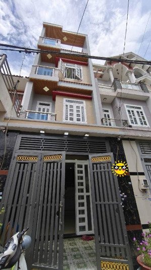 nhà mặt phố - to đẹp - bình tân - gần aeon - 56m2 - 4 tầng - 5 phòng - sổ vuông - chỉ 6ty85