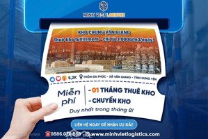 cho thuê kho độc lập , kho chung tại hai bà trưng ,fulfillment, theo ngày , khối