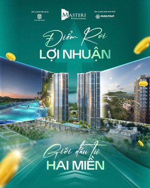 duy nhất 1 căn 3 phòng ngủ, tầng 30 view pháo hoa tại masterise đà nẵng