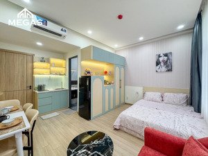 căn hộ ban công full nội thất - mới xây ngay nguyễn thái sơn - trần bá giao - emart - pvt