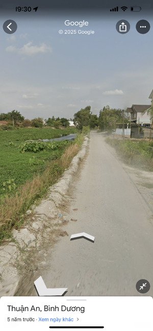 bán lô đất biệt thự - sân vườn - quán ăn tại vĩnh phú thuận an, mặt tiền sông