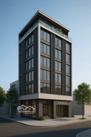 toà building lô góc 2 mặt phố 9 tầng thang máy trung tâm cầu giấy- 85m2- vỉa hè rộng- 54.x tỷ
