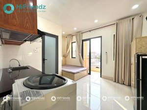 cho thuê căn hộ studio bancol, thang máy,máy giặt riêng, full nội thất, gần đại học hoa sen quận 10
