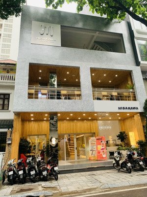 cho thuê nhà mặt phố doãn kế thiện, cầu giấy 50 triệu, 60m2x3t, dễ nhận diện làm cafe, spa, slon