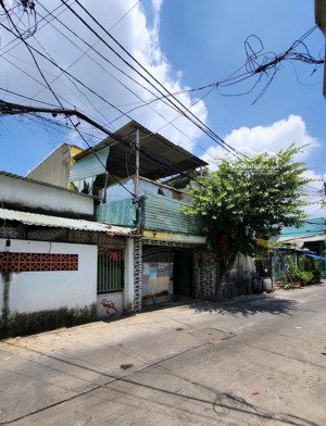 bán đất tặng nhà 1 trệt 1 lửng. dt 3,7x11. hẻm 1/ đường mã lò. số nhà thần tài . giáp tên lửa