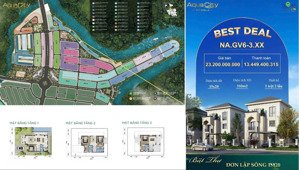 bán biệt thự đơn lập sông the stella, aqua city giá tốt nhất