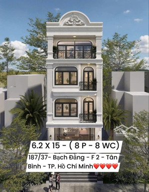 nhà đẹp 4 tầng khu vip gần sân bay 8 phòng, giá chỉ 13,4 tỷ