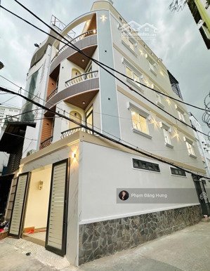 phú nhuận! nhà full nội thất, căn góc 2 mặt hẻm 4.5m, nguyễn đình chính, 55.7m2, 4 tầng, 12.9 tỷ