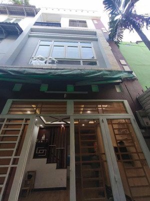 tân phú - thoại ngọc hầu - ngang lớn 4,5m - dt 55m2 - xây 3 tầng kiên cố - hẻm xh 3m