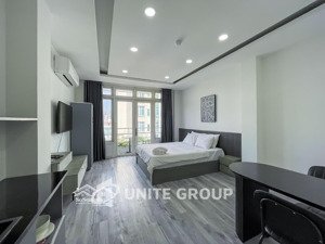 cho thuê căn studio ban công nội thất cơ bản gần đh khoa học xã hội & nhân văn, đh sài gòn