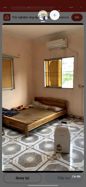 cho thuê nhà tầng 3 diện tích 45m2