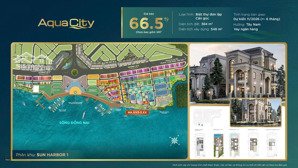bán biệt thự aqua city, long hưng, biên hòa, đồng nai, 66,5 tỷ, 384m2, đẹp, duy nhất 12 căn ở dự án