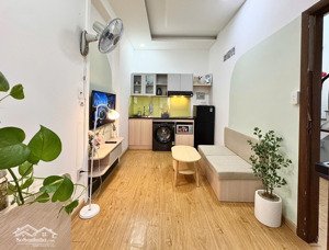 trống sẵn căn 1pn full nội thất, máy giặt riêng, nhà thang máy gần đh hiu, uef, hutech, uth, ftu