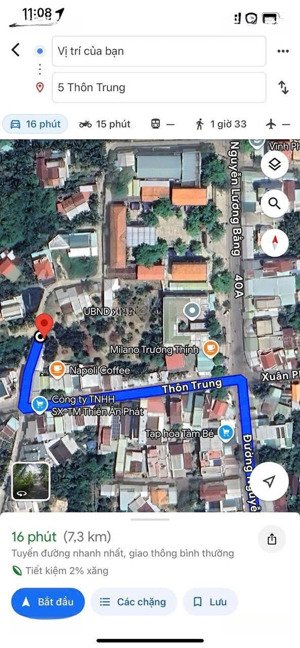 lô đất trung tâm xã vĩnh phương đường ô tô thông thoáng khu dân cư giá chỉ 1.150 tỷ full thổ cư